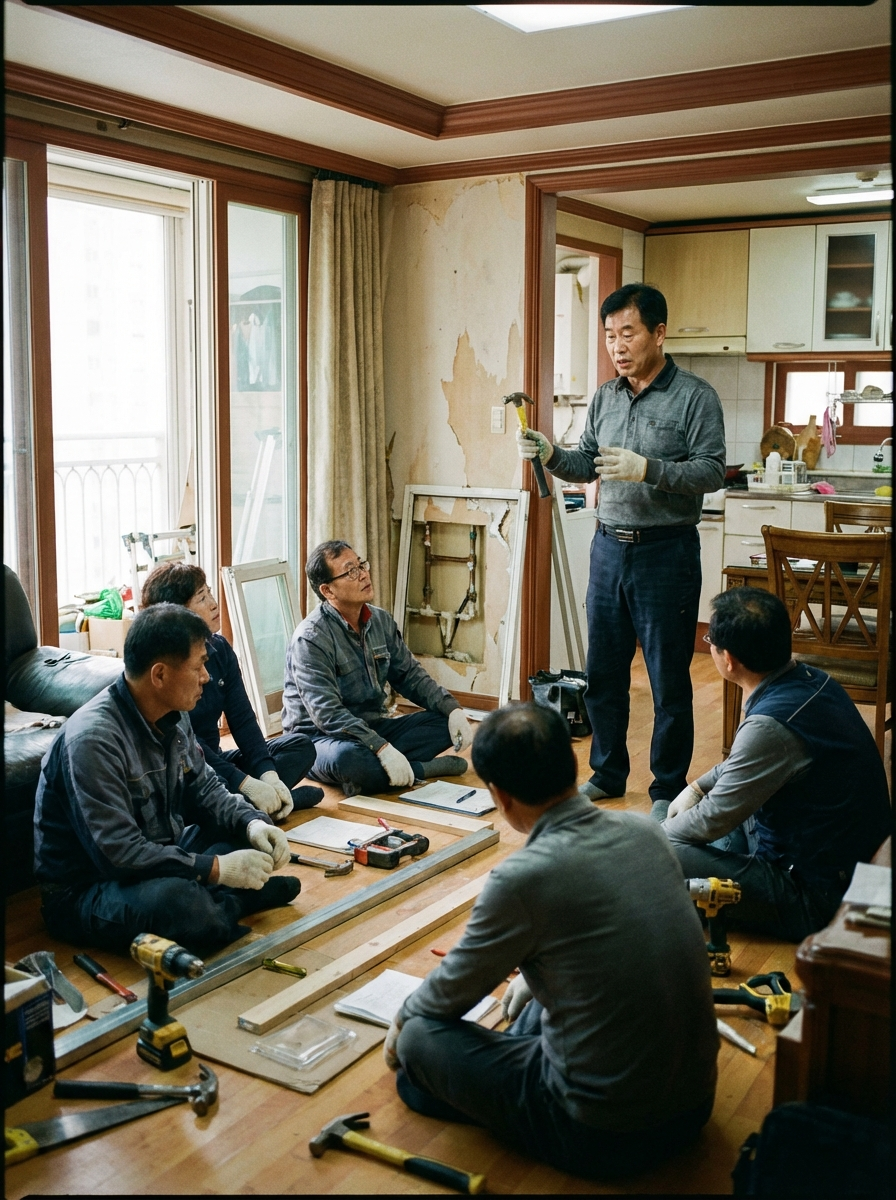 은퇴 후 손기술 배우기, 집수리가 답인 5가지 이유